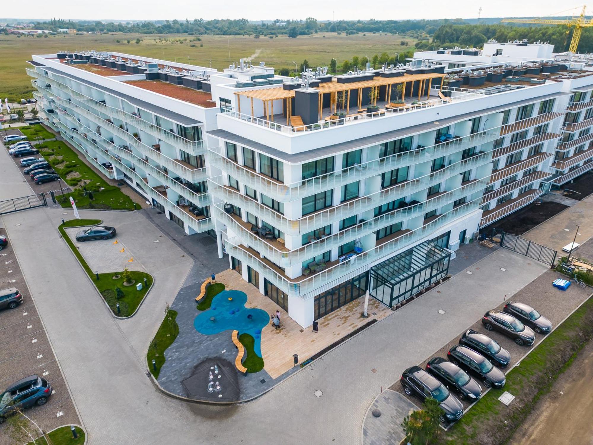 Polanki Aqua Nielimitowany Dostep Do Basenow Parking Free Apartamento Kołobrzeg Exterior foto