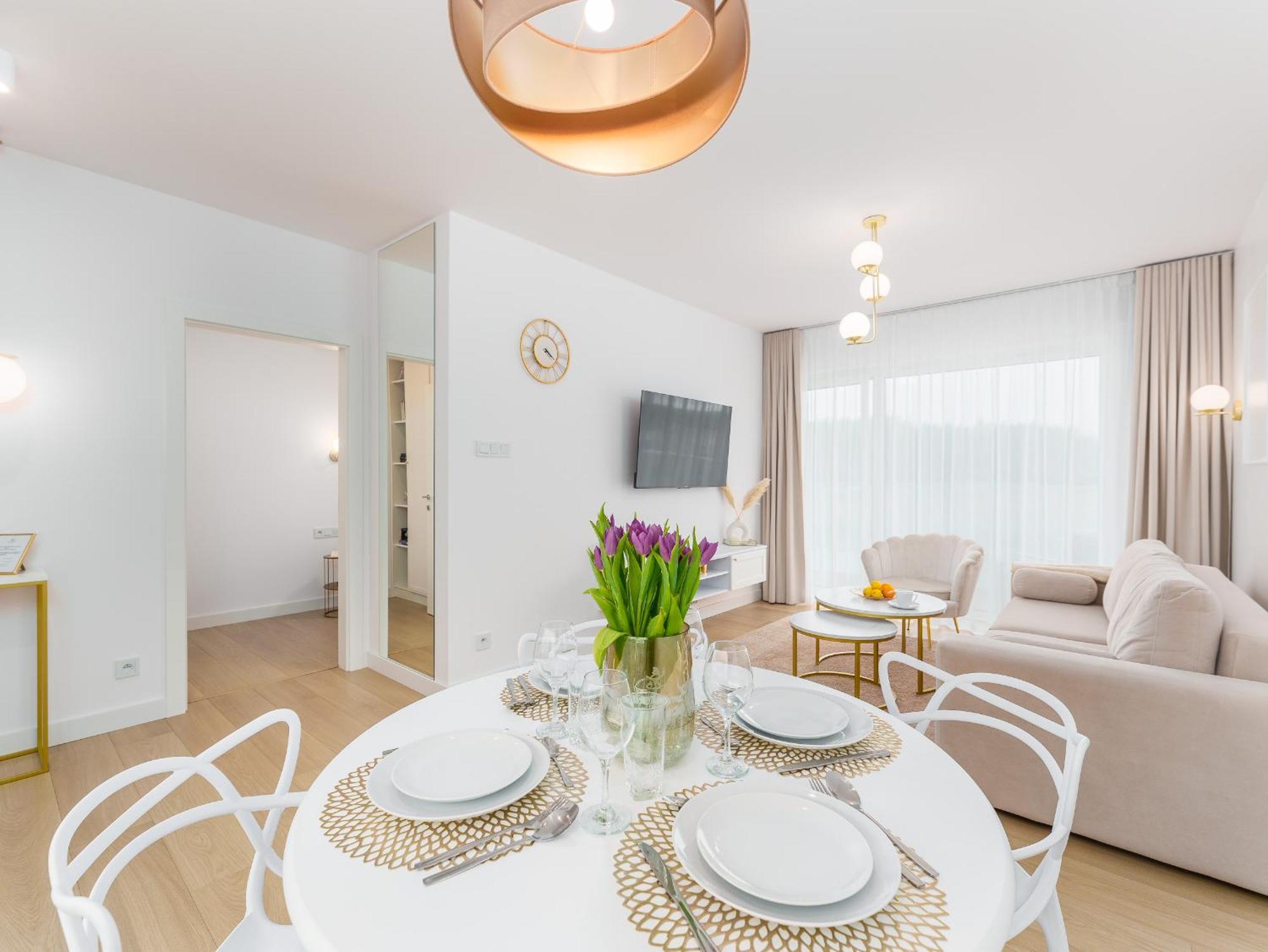 Polanki Aqua Nielimitowany Dostep Do Basenow Parking Free Apartamento Kołobrzeg Exterior foto