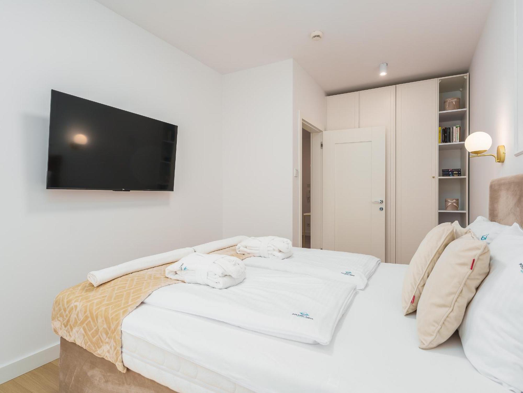 Polanki Aqua Nielimitowany Dostep Do Basenow Parking Free Apartamento Kołobrzeg Exterior foto